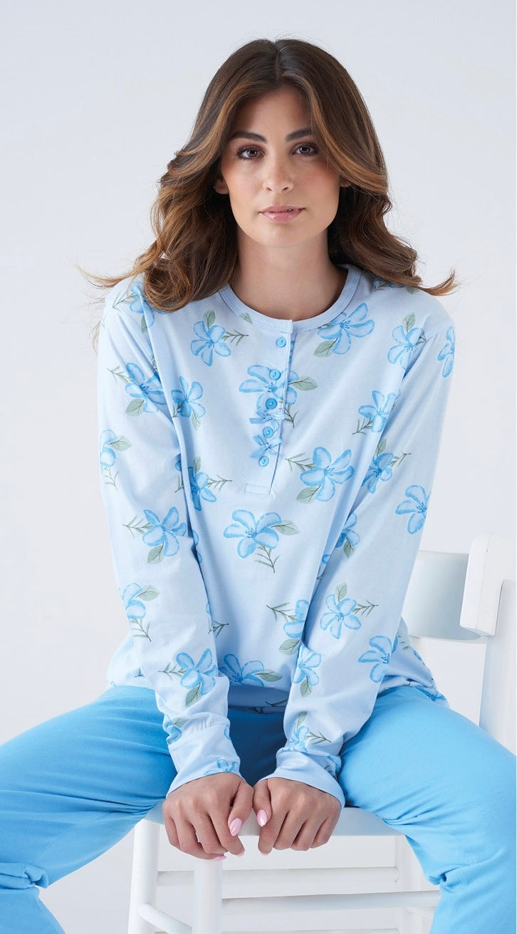 Pigiama donna cotone Karelpiù 8515