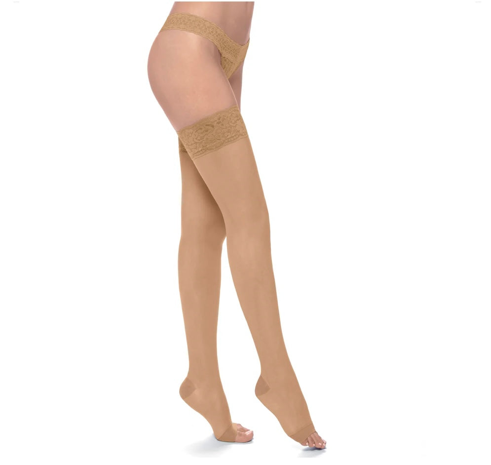 Silca Nady bas autofixants 70 deniers bout ouvert reposant 3186