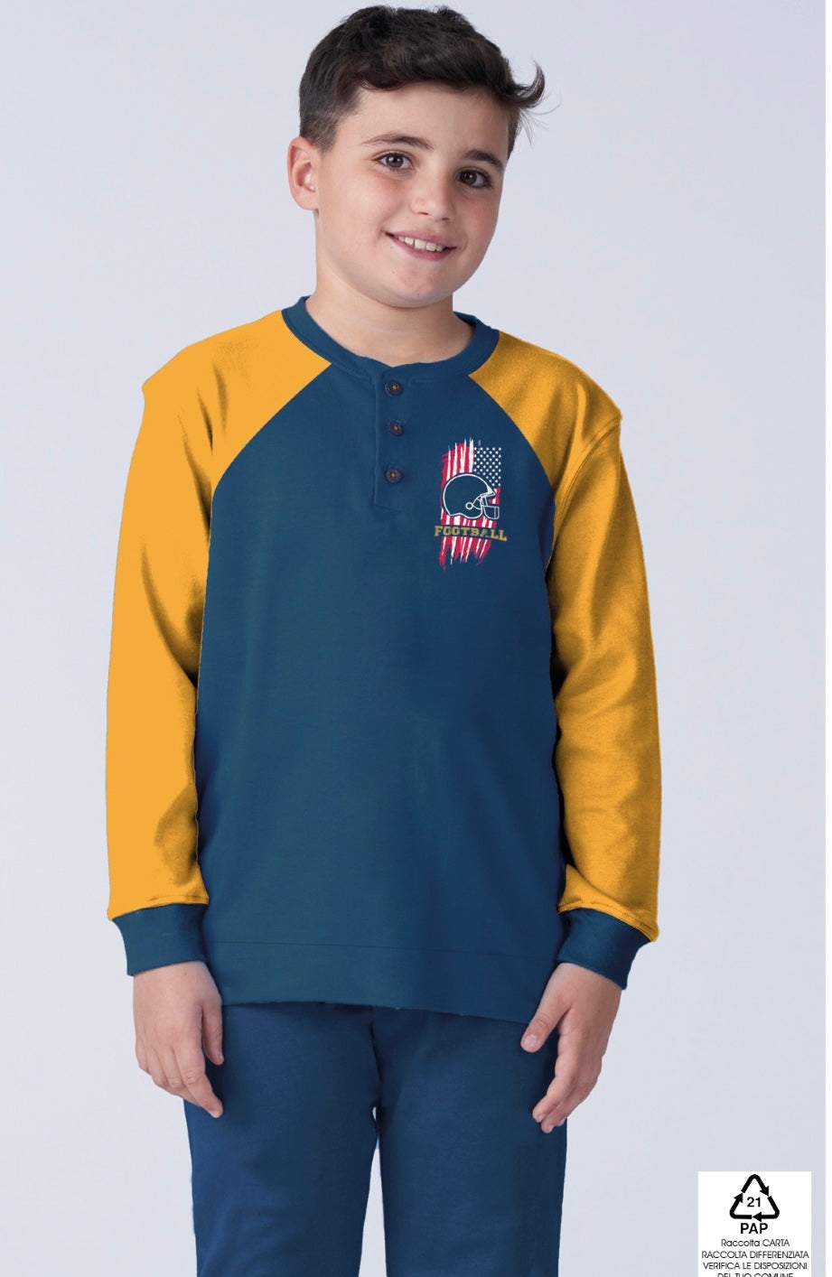 Pigiama bambino caldocotone Karelpiù 123