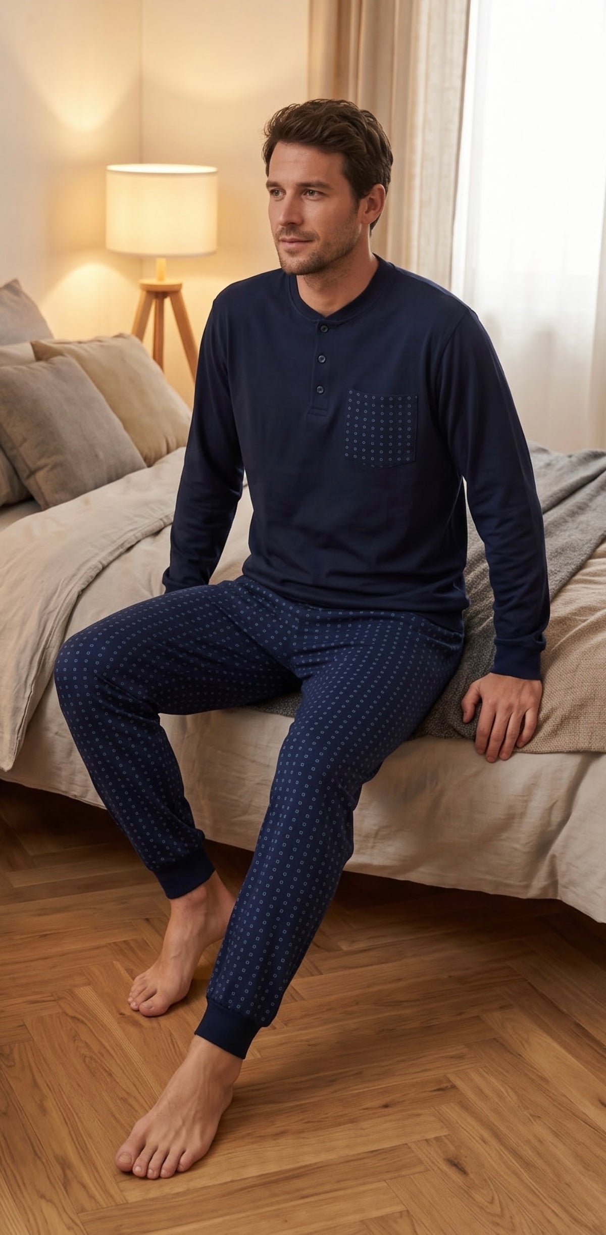 Pigiama uomo caldocotone MABRAT 06