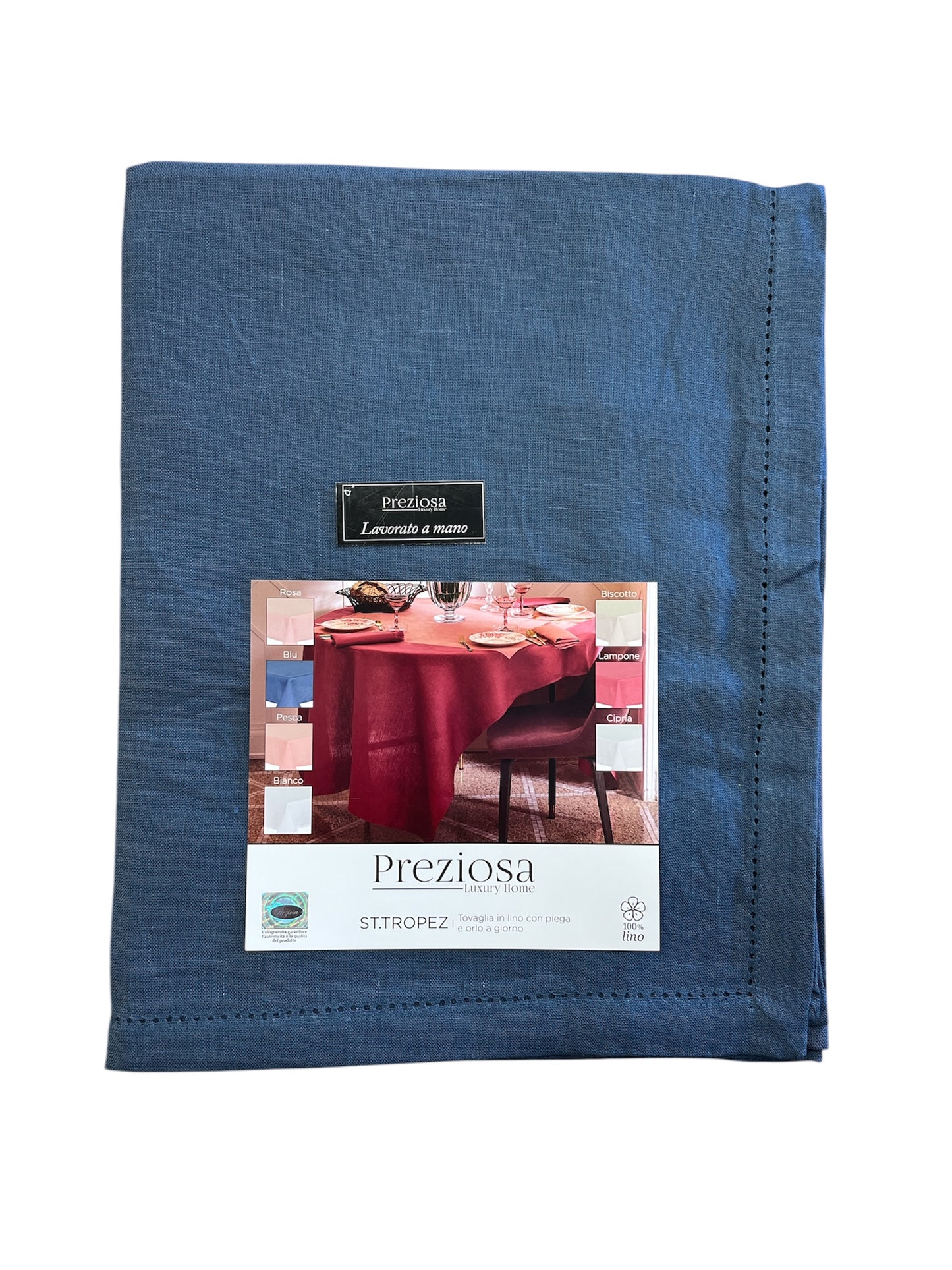 Tovaglia da tavola X12 Preziosa Luxury Lino ST.TROPEZ