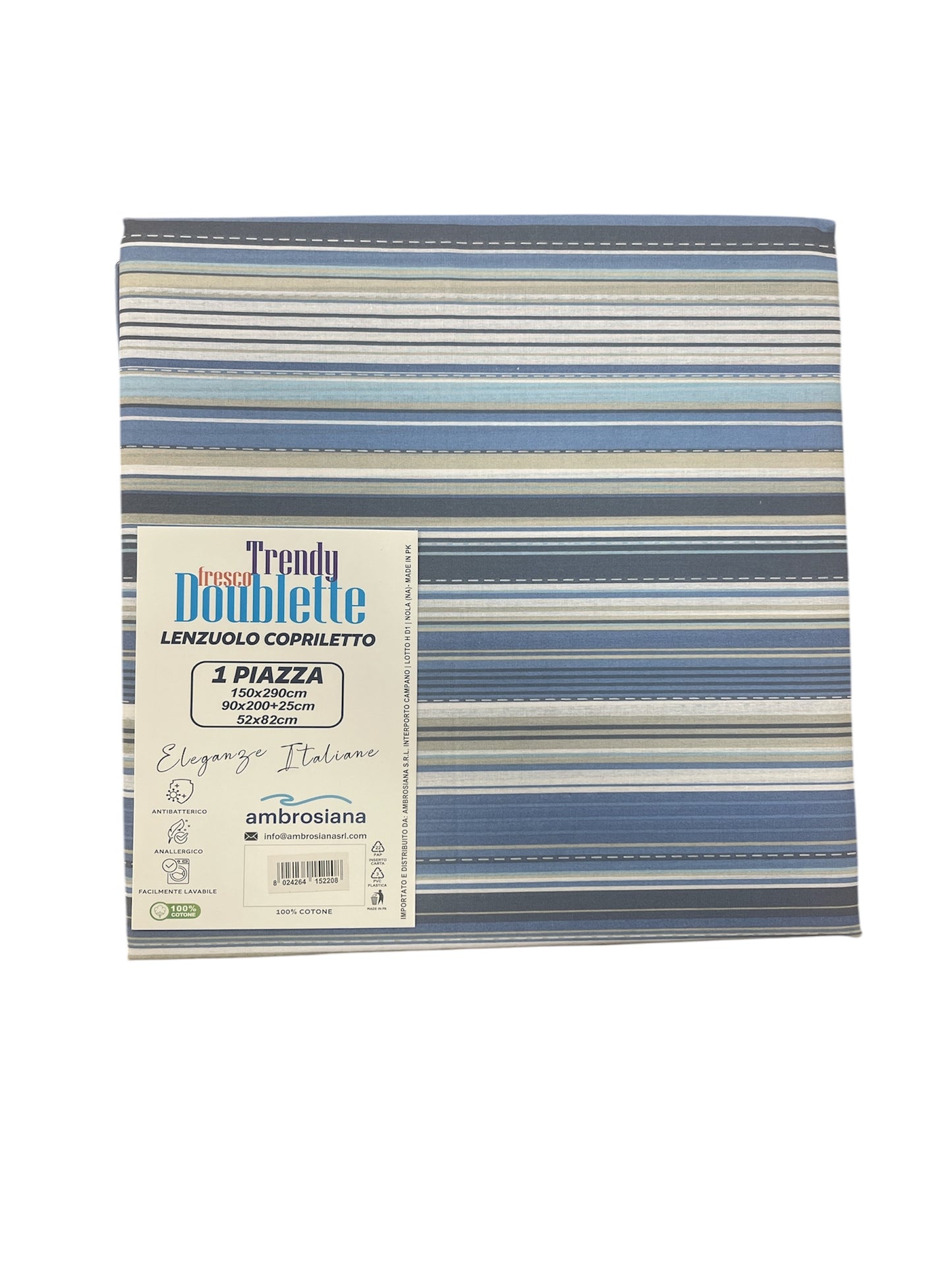 Lenzuola/copriletto singola Ambrosiana trendy 11