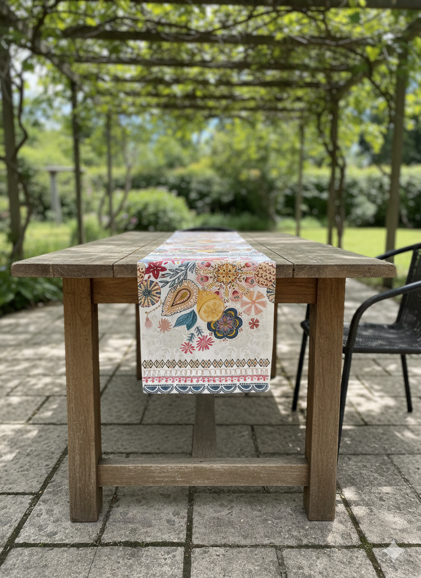 Runner da tavola maison sucrée puebla