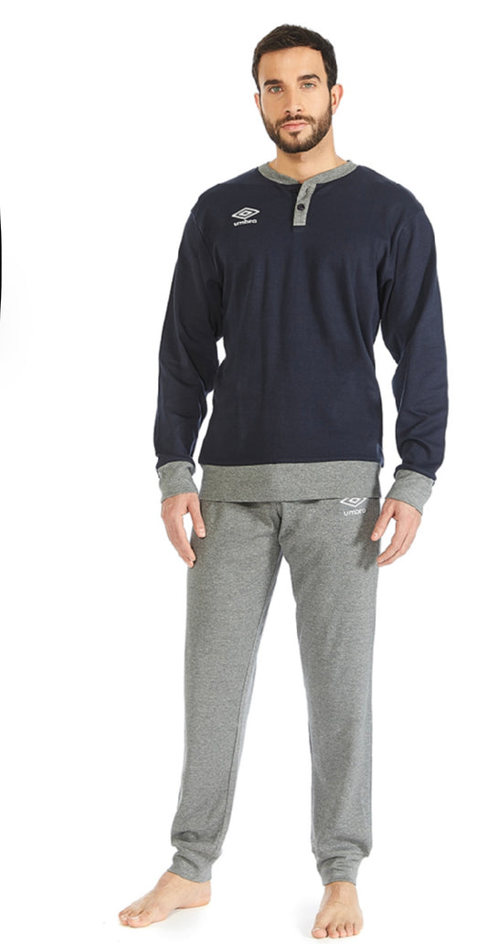 Pigiama uomo caldocotone UMBRO 10485