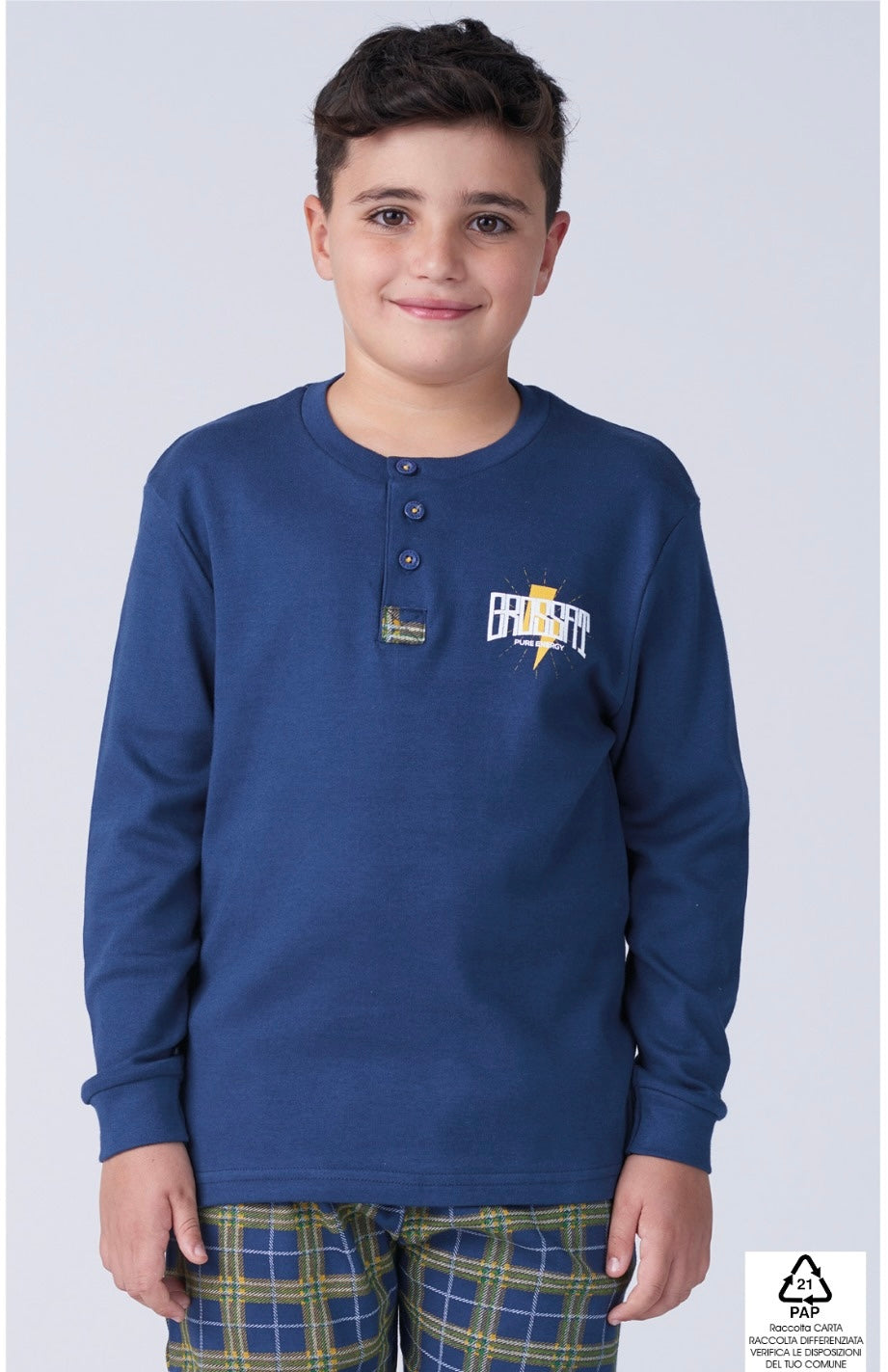 Pigiama bambino Caldocotone Karelpiù 9120