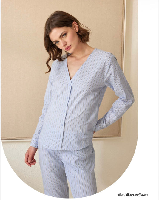 Pigiama donna cotone Jadea 3250
