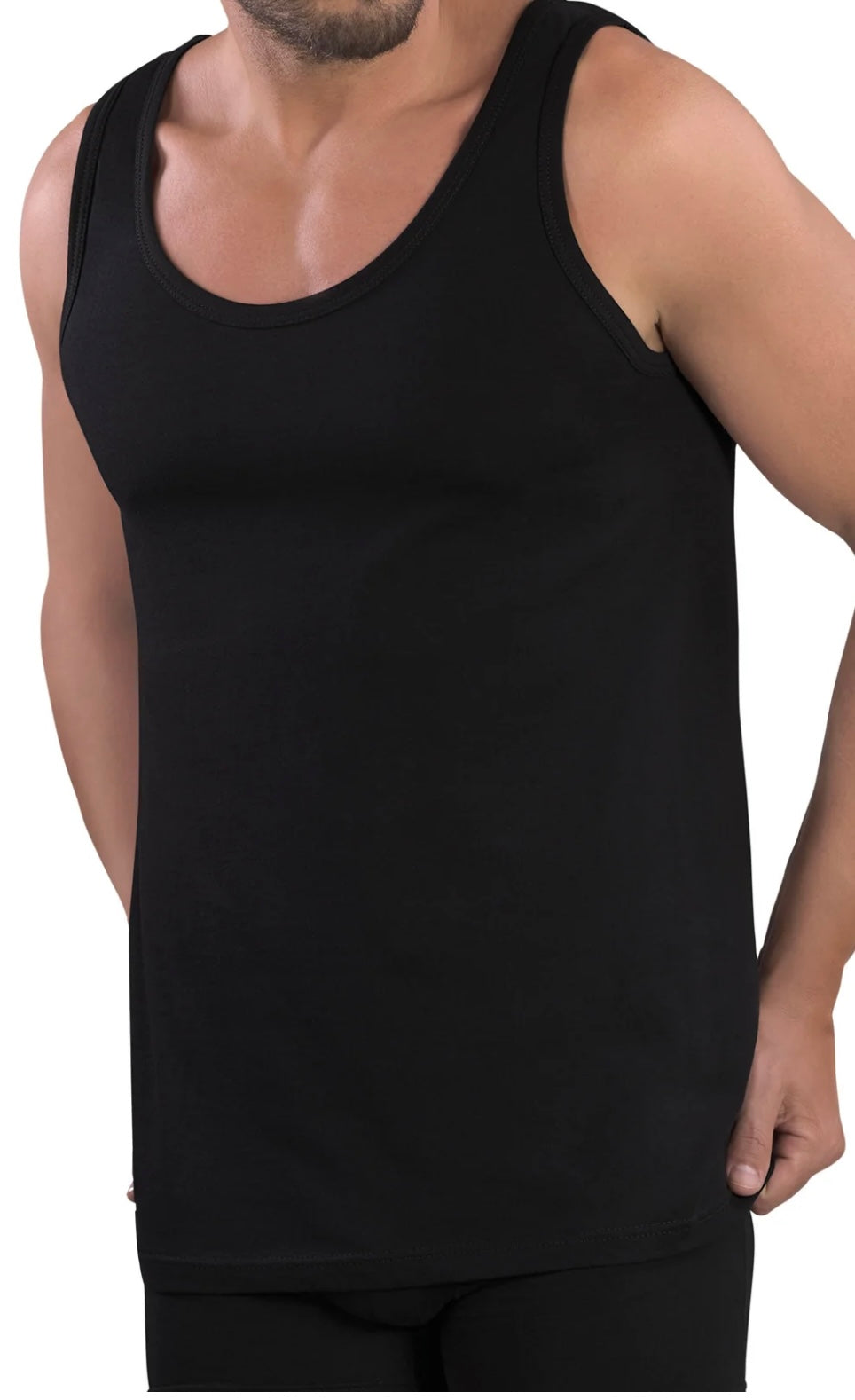 Men's cotton tank top MMU470 MABRAT