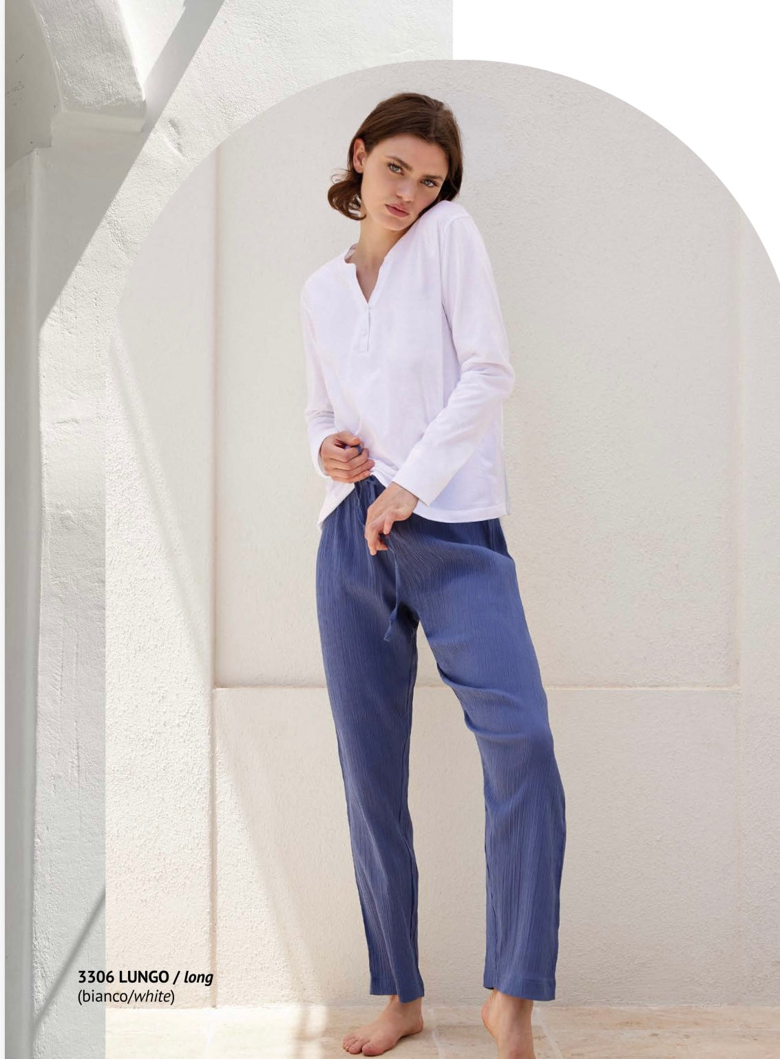 Pigiama  donna cotone Jadea 3306