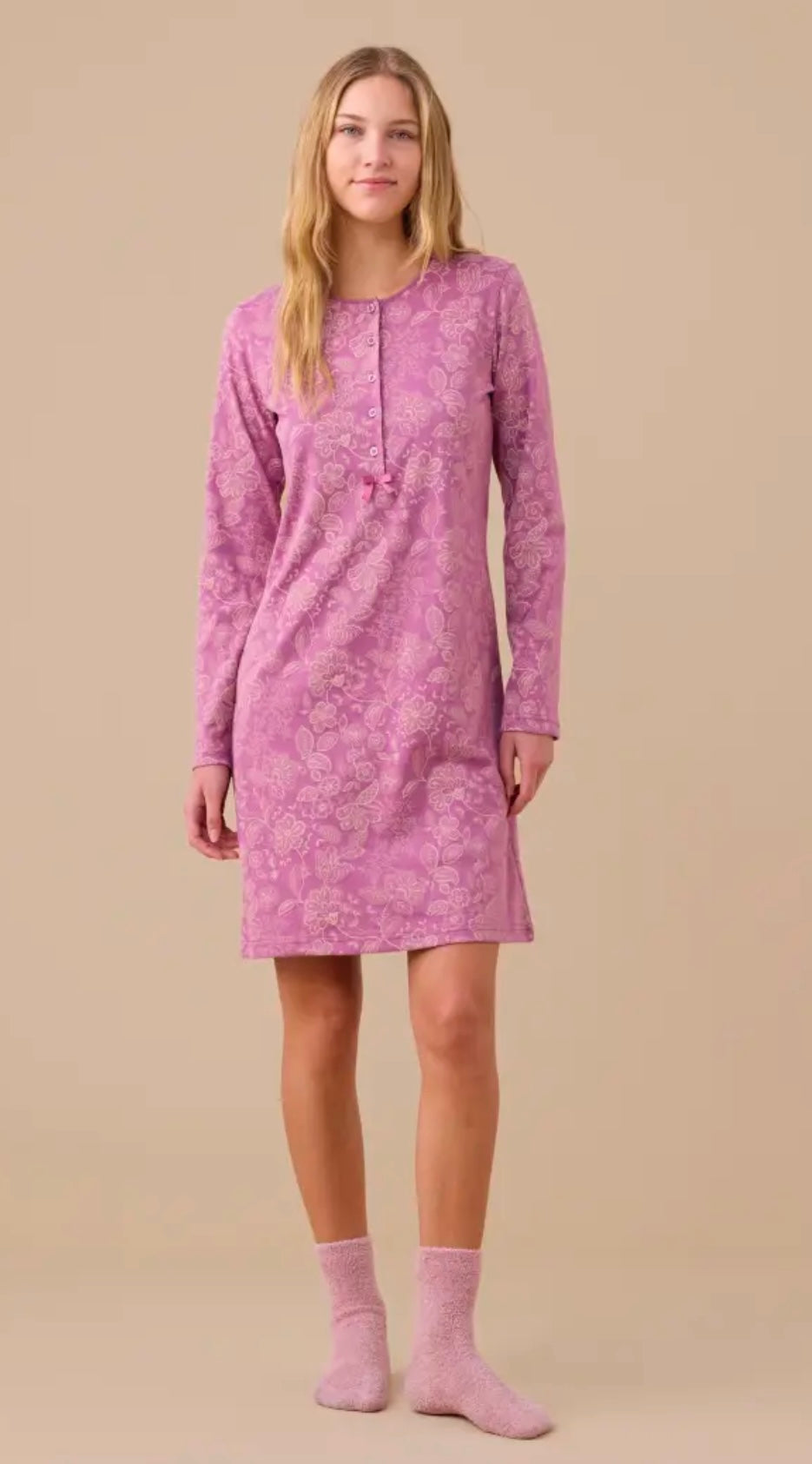 Camicia da notte donna NOIDINOTTE 3407