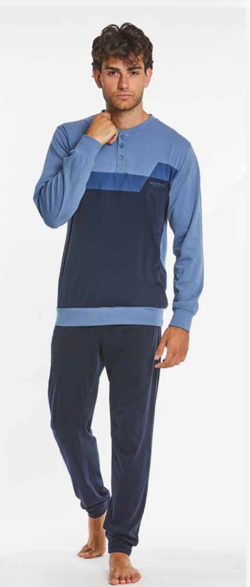 Pigiama uomo cotone Nazzareno Gabrielli 7066