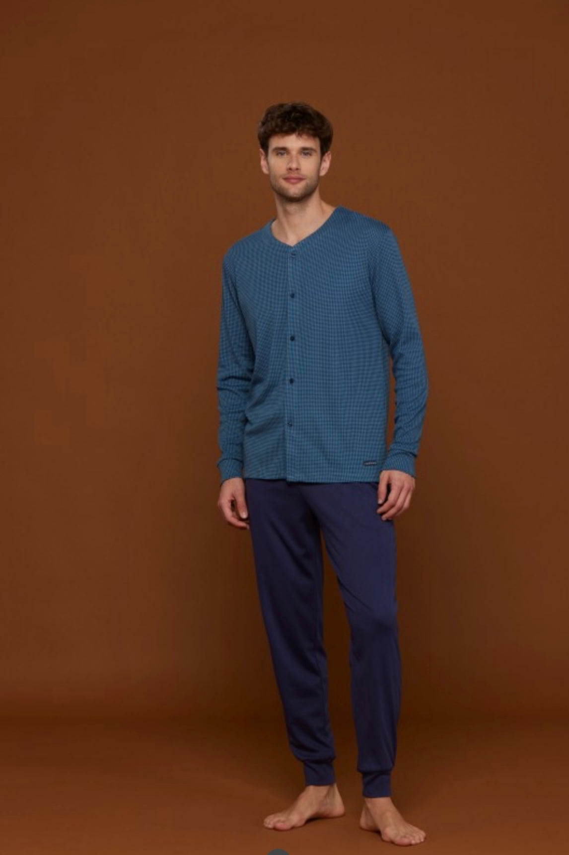 Men's warm cotton pajamas NOIDINOTTE 2716