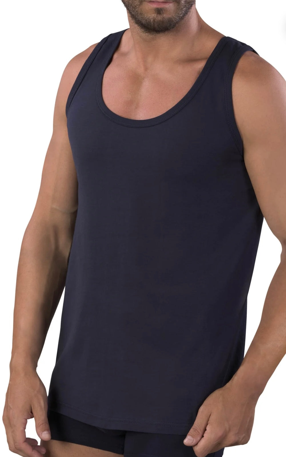 Men's cotton tank top MMU470 MABRAT