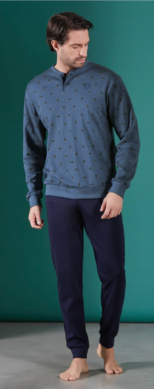 Pigiama uomo caldocotone PAUL MARTIN 54430