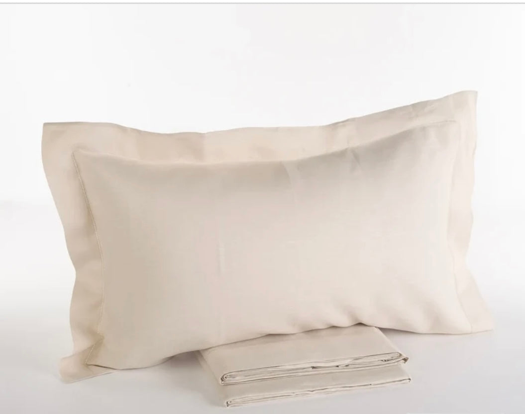 COMPLETO LENZUOLA SHARM MATRIMONIALE IN 100% LINO STONE WASH – VIA ROMA 60– VIA ROMA 60