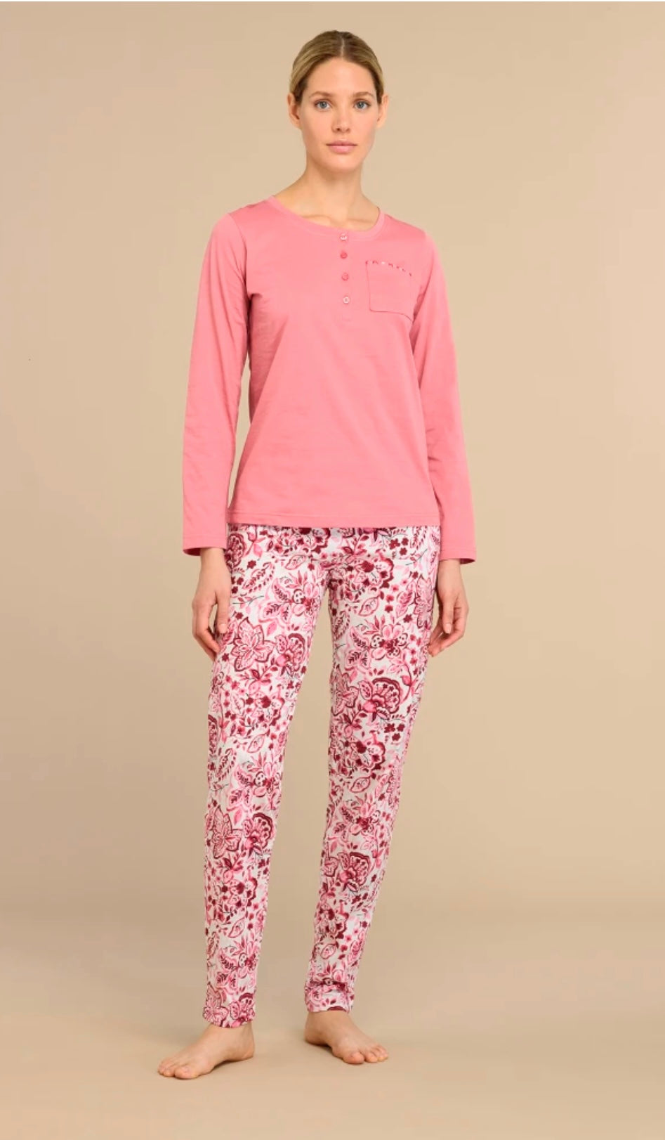 Pigiama donna cotone Noidinotte 9015