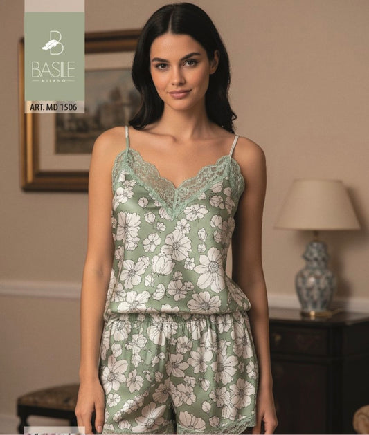Pigiama donna raso Basile 1506