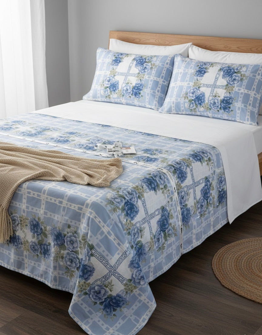 Completo letto matrimoniale Casarredo Chains of roses