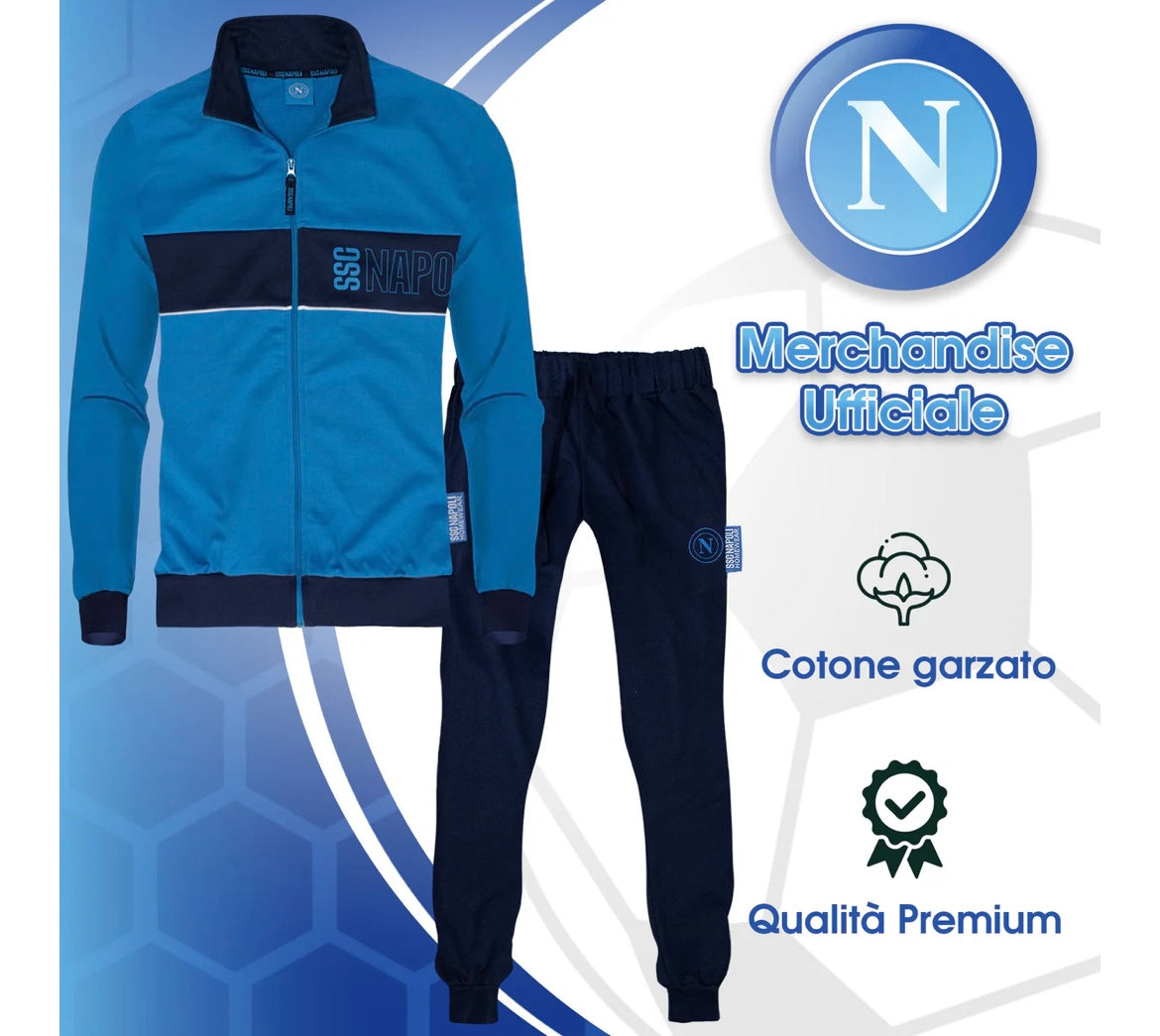 Tuta uomo cotone Ssc Napoli 2105