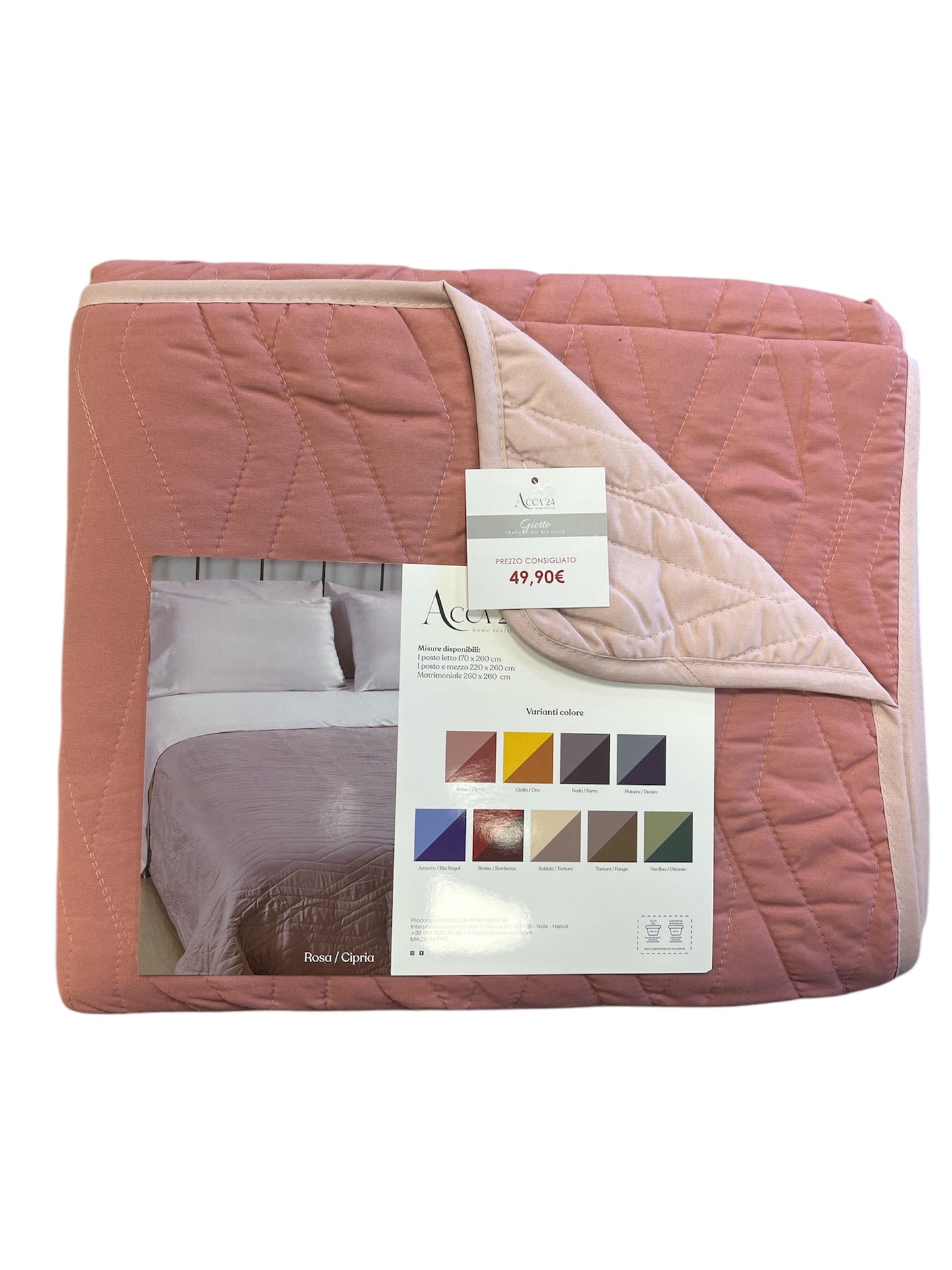 Trapuntino Matrimoniale Acca24 Giotto