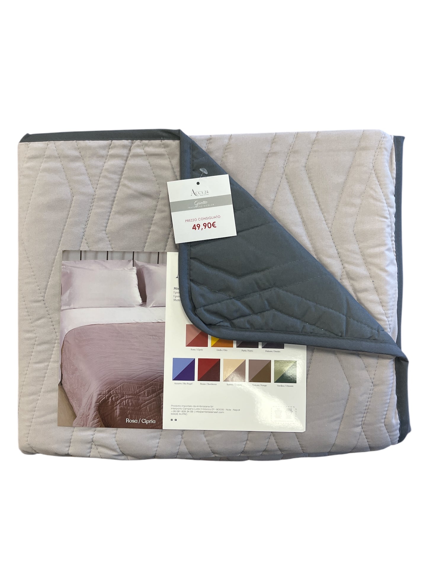 Trapuntino Matrimoniale Acca24 Giotto