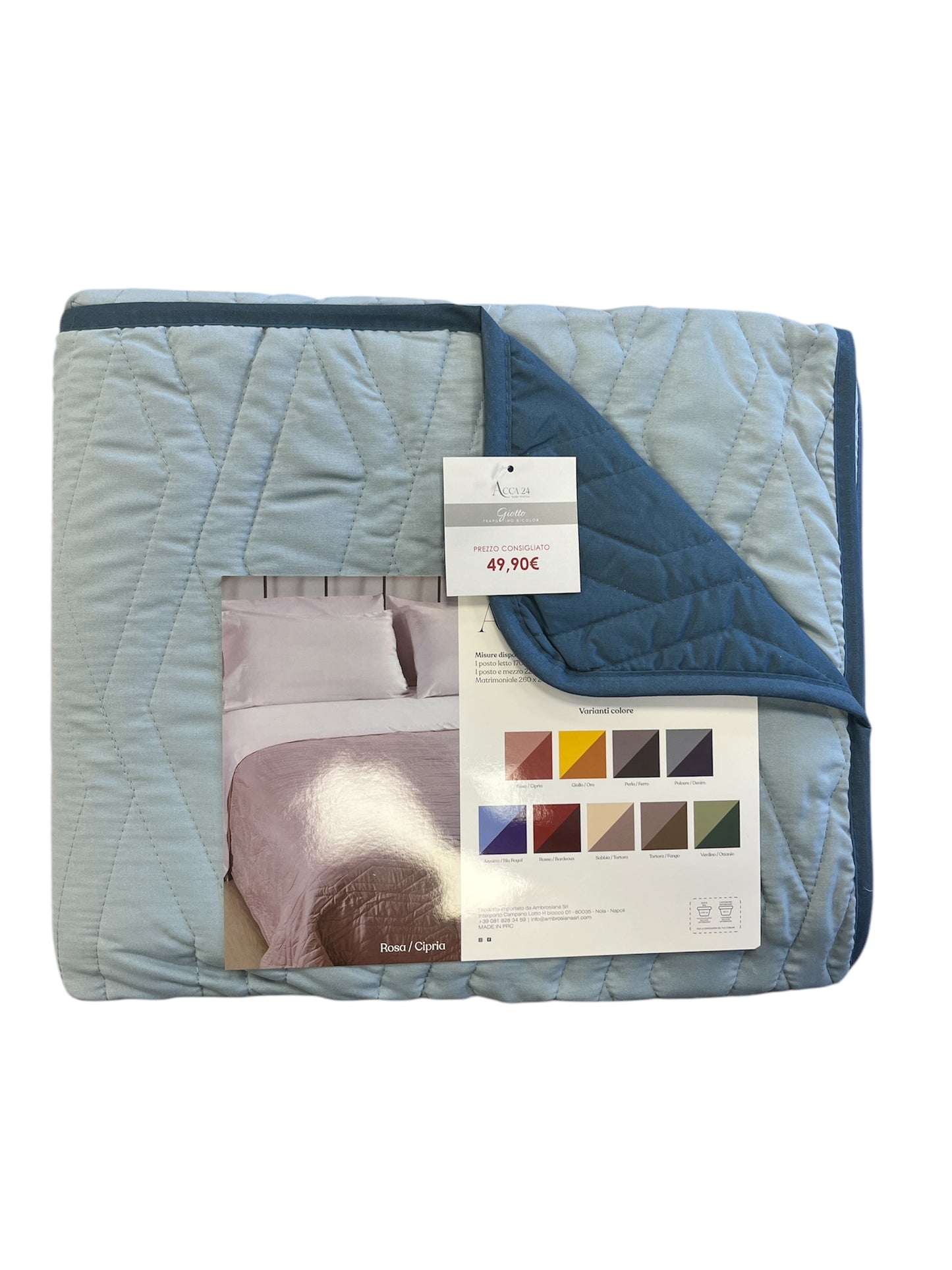 Trapuntino Matrimoniale Acca24 Giotto