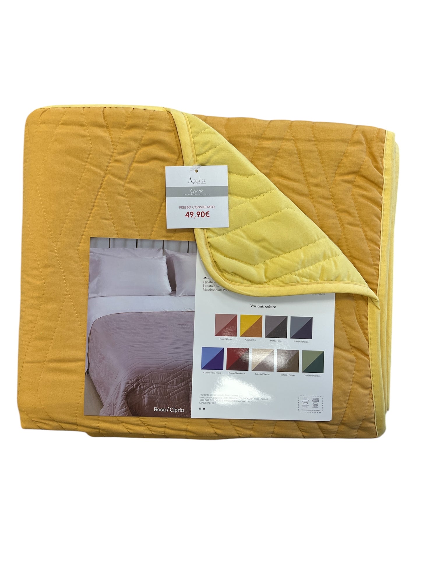 Trapuntino Matrimoniale Acca24 Giotto