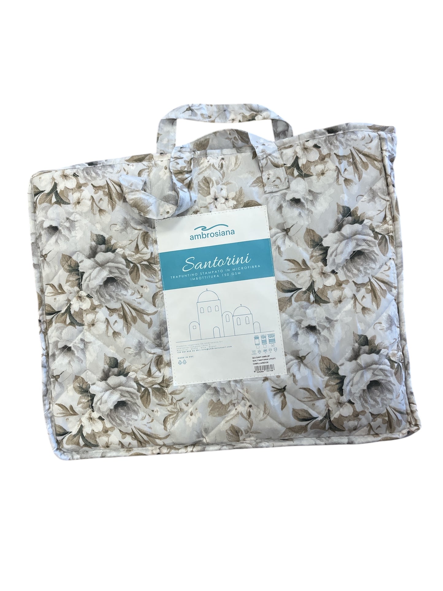 Trapuntino matrimoniale Ambrosiana Santorini Camilla
