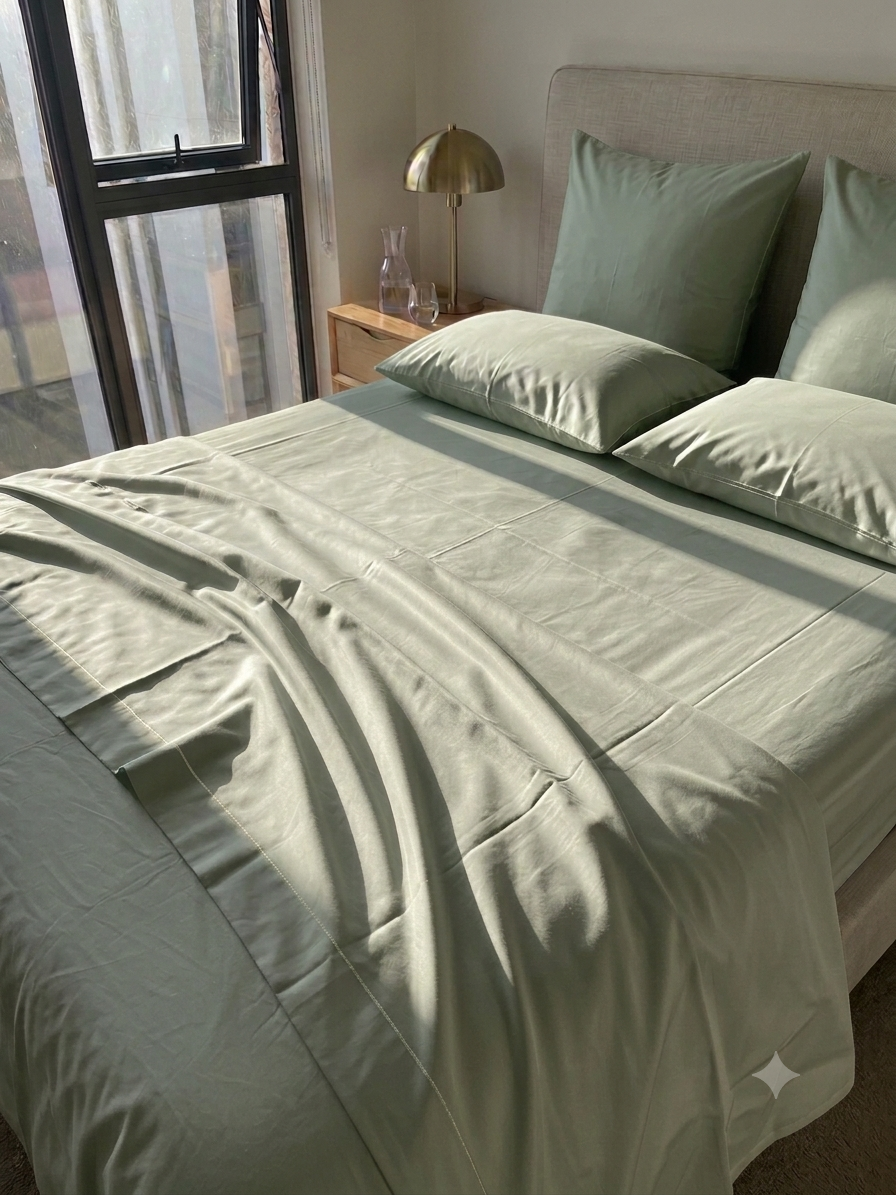 Completo letto percalle 220 fili ZAMBAITI Cora